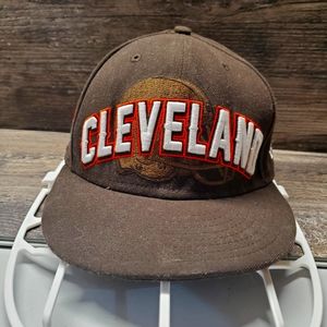 Cleveland browns‎ New Era Fitted Hat 59fifty Size 7 5/8